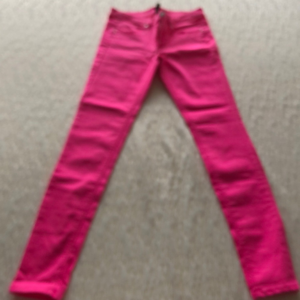 Hot Pink Jeans